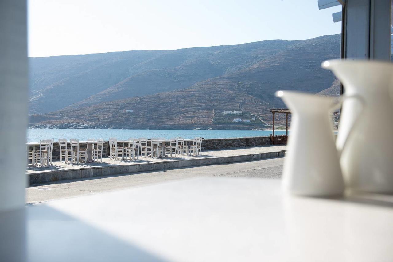 "Aura" Apt In Stone Tower 1690 • Andros Aidonia  Exterior foto
